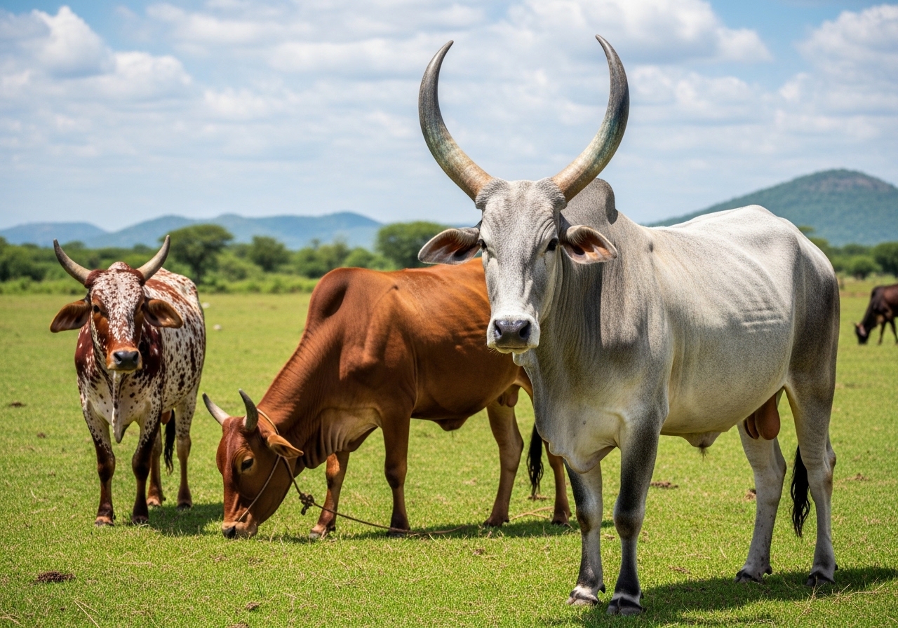 Guzerá, Sindi e Gir