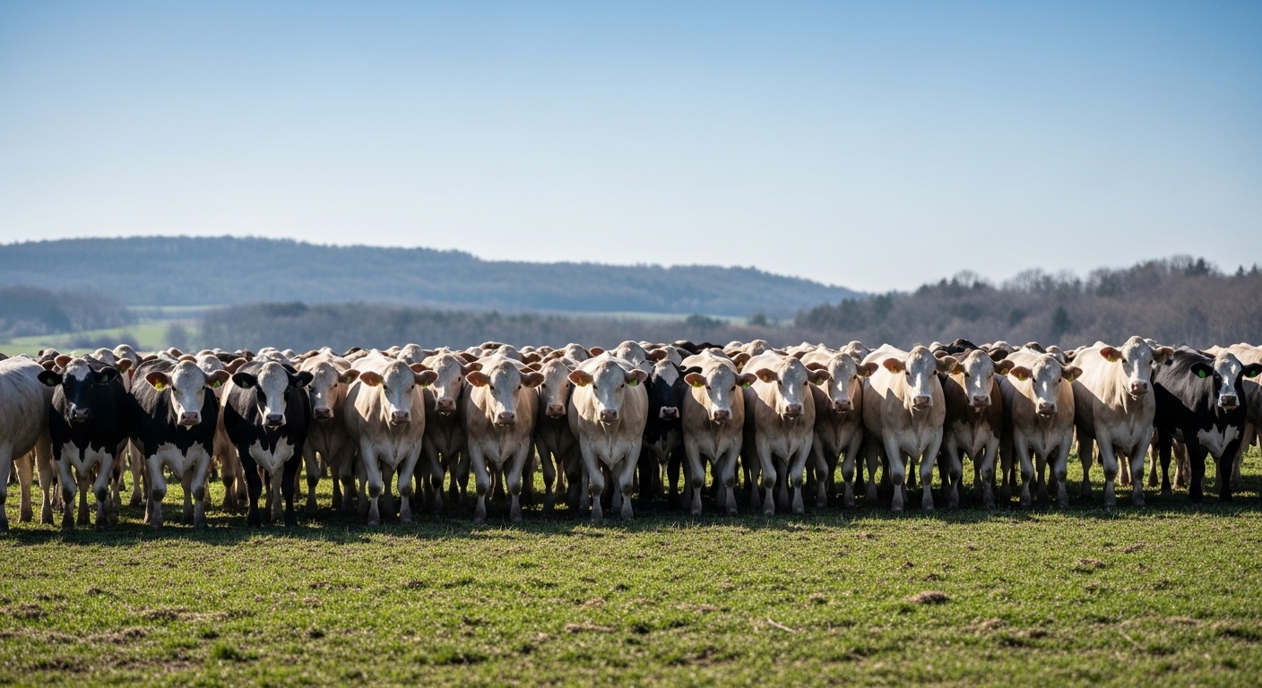 Rebanho em sistema otimizado
