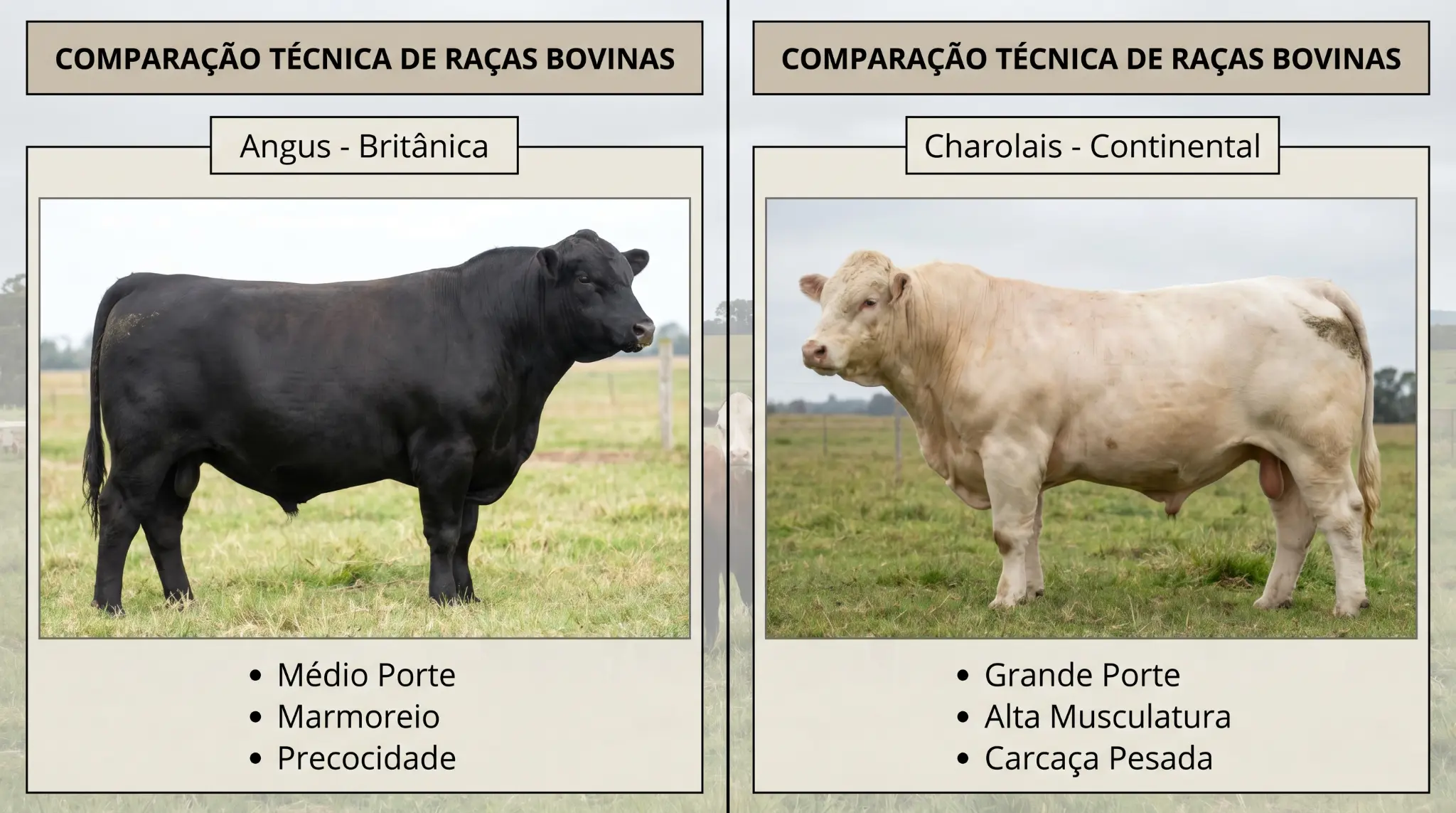 Angus vs Charolais